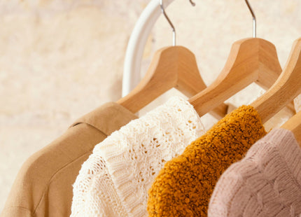 Kledinghangers | Kledinghanger | Hout | 20 Stuks | Naturel