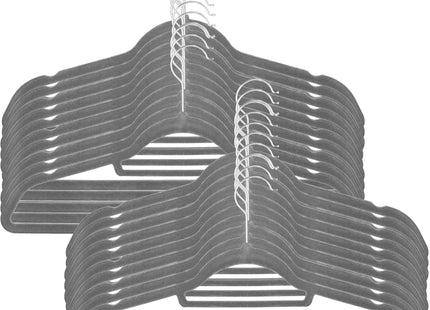 Kledinghangers | Kledinghanger | 20 Stuks | Grijs