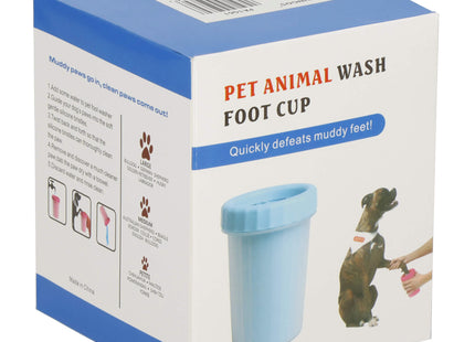 Hondenpoot - Reiniger - Siliconen - Schoonmaken - Kunststof - Siliconen - Blauw