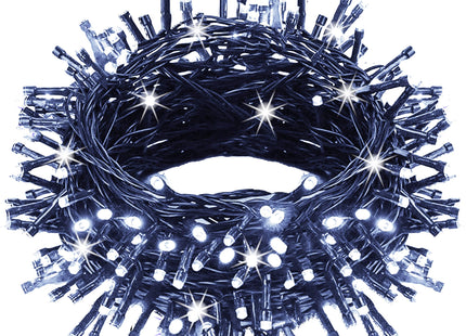 Kerstboomverlichting | met 300 LED Lampjes | 15 M | Koud Wit | Flits