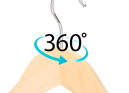 Houten Kledinghanger - Draaibaar - Luxe - Hoge Kwaliteit