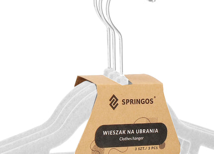 Kledinghangers | Kledinghanger | 3 Stuks | Grijs