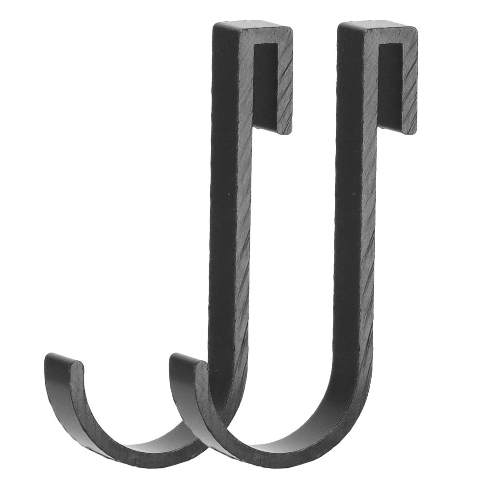 Doucherekje | Doucheplank | Aluminium | 30.5 cm | Zwart