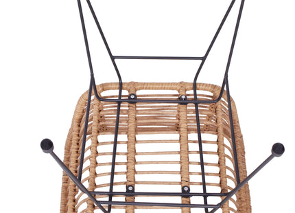 Tuinset - 3 Delig - Stoelen - Tafel - Rotan - Beige