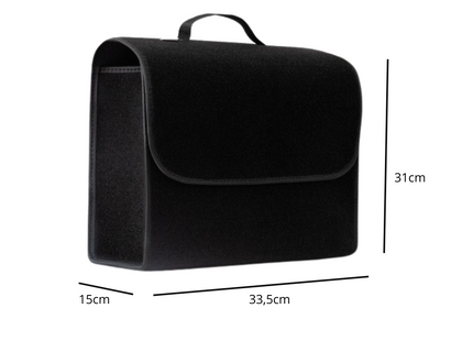 Kofferbak Organizer | Organizer | Toolbag | Kofferbaktas Opberger | 1 Stuk | 33,5 x 15 x 31 cm | Zwart | L