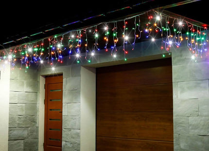 IJspegel Verlichting | 12 m + 2.5 m Snoer | 300 LED | Multicolor | Koppelbaar | Flash