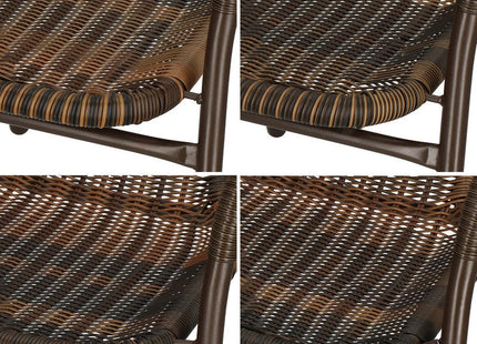 Tuinstoel | Terrasstoelen | Stapelbaar | Textileen | Bruintinten