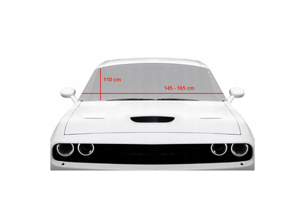 CarPassion Autohoes - Half Cover - Anti-Vries Deken - Beschermhoes - Waterdicht &amp; Vorstbestendig - Universeel - Grijs