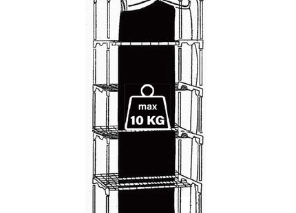 Kweekkas - Tuinkast - Broeikas - Plantenkas - 5 - Planken - 190x50x70 CM