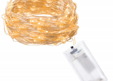 Draadverlichting Kerstverlichting | 0.9 m | Waterdicht | Op Batterij | LED-Verlichting | Warm Wit