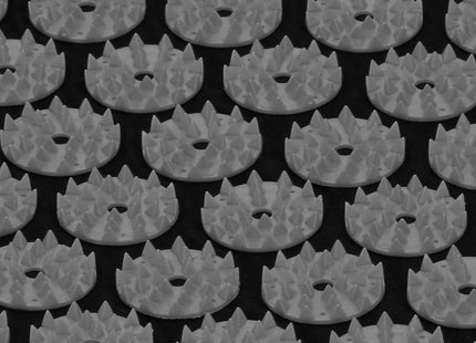 Acupressuurmat - Spijkermat - Lichaamsstimulator - Ontspanning - Massage  - Kussen - Zwart/Grijs