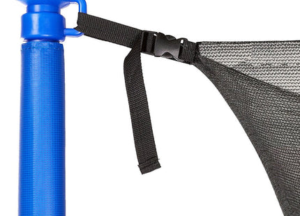 Veiligheidsnet Trampoline | Ø 244 cm | Trampoline Net | Geschikt Voor 6 Palen | Zwart