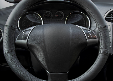 Carpassion Stuurhoes - Steering Cover - Leer - Ø 44-46 CM