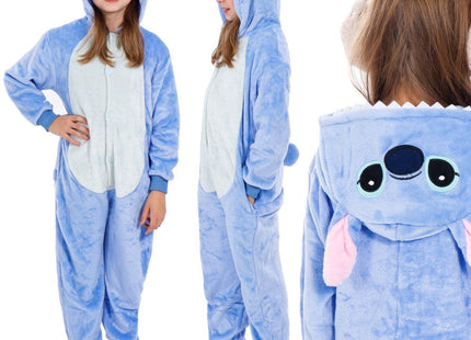 Onesie Kinderen | Maat 130/140 | Blauw
