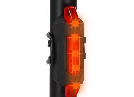 Fietslamp | Fietslicht | Fietsverlichting | Achterlicht fiets | LED | USB | Zwart