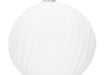 Kerstballen | 30 Stuks | 8 cm | Wit