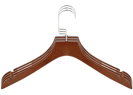 Houten Kledinghangers - 3 Stuks - Draaibaar - Luxe - Bruin