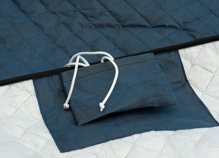 Pillow Autohoes - Beschermhoes - Waterdicht - Vorstbestendig - Maat XXL - 3 laags - Blauw - 500-530 Cm