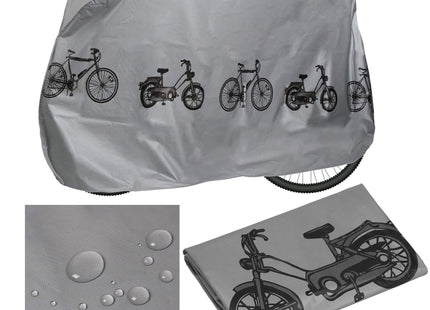 Fietshoes - Scooterhoes - Motorhoes - Waterdicht - Grijs - 200 x100 x100 CM