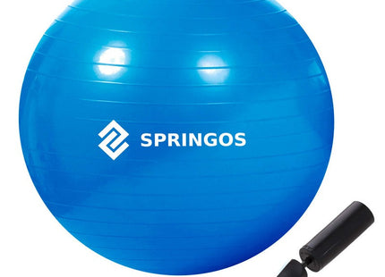 Fitness Bal | Blauw | Inclusief Pomp | 85 cm