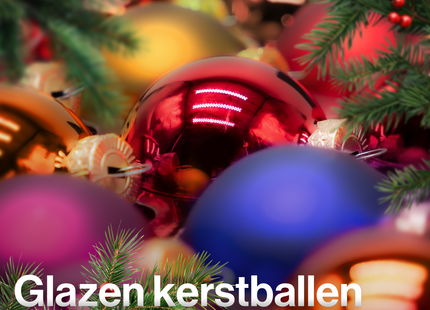Kerstballen Glas | 8 Stuks | Glas | Mat | Glans | Goud