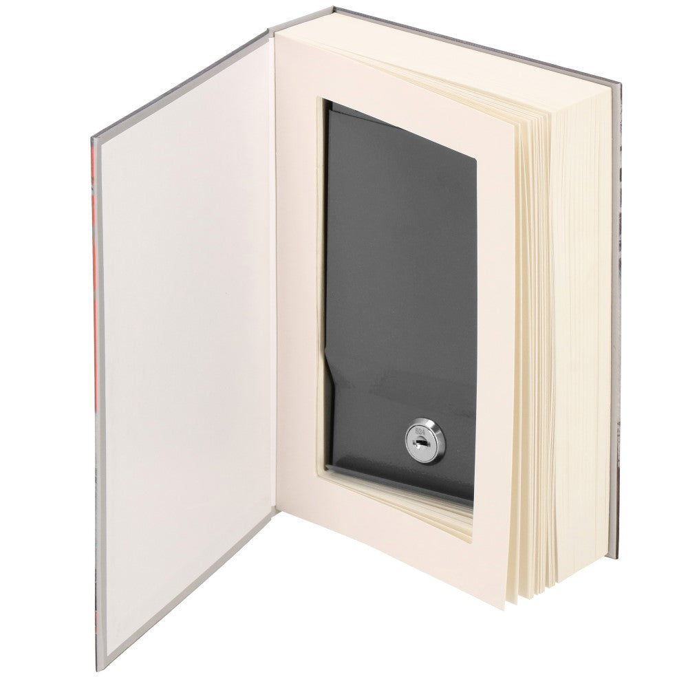 Geheime Kluis | Boekkluis | Inclusief Slot | 22 x 15.5 x 4.5 cm | Reisgids
