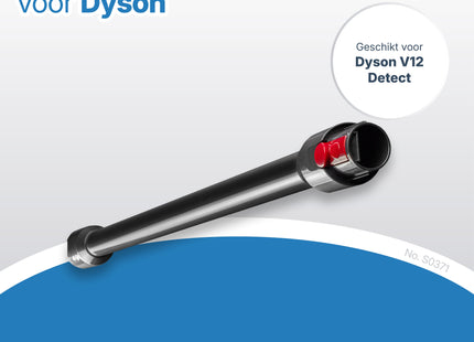 SQOON® Zuigbuis geschikt voor Dyson V12 detect donkergrijs/zwart - Model 971518-12