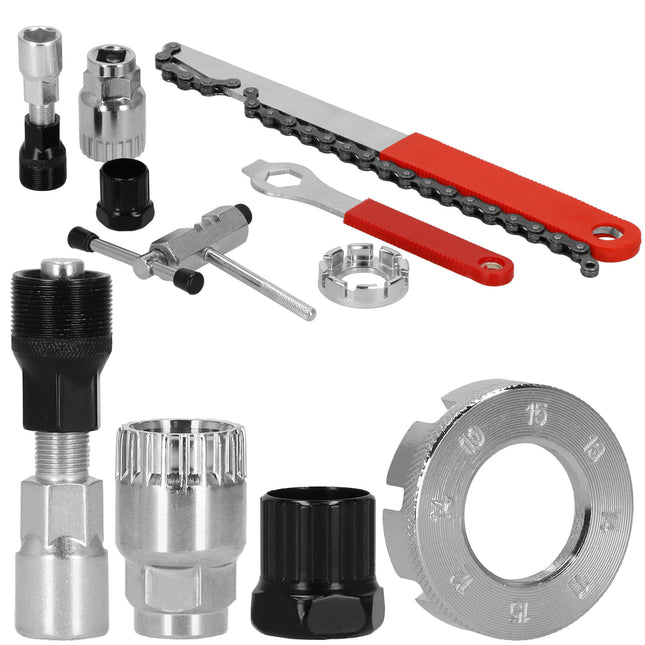 Fietsgereedschapset - Set - 6 Delig - Metaal - Kunststof