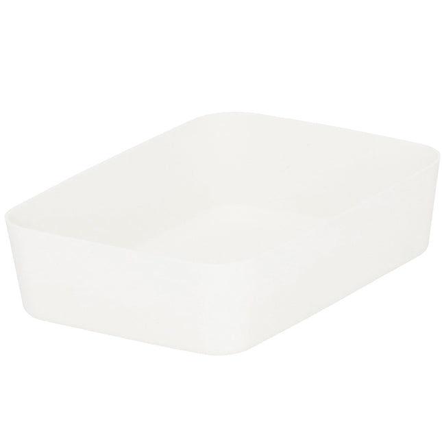 Opbergbak - Opberg Bakje - Lade Organizer Bak - Lade bak - Lade Indeling - Crème