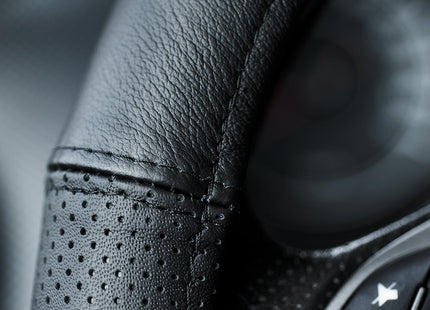Carpassion Stuurhoes - Steering Cover - Leer - Ø 44-46 CM