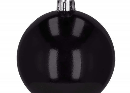 Kerstballen | 100 Stuks | Zwart Tinten/Goud