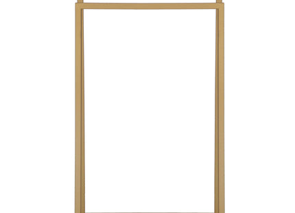 Handdoekrek - Badkamer - Handdoekstang - Handdoekhouder - Twee Armen - Metaal- Goud