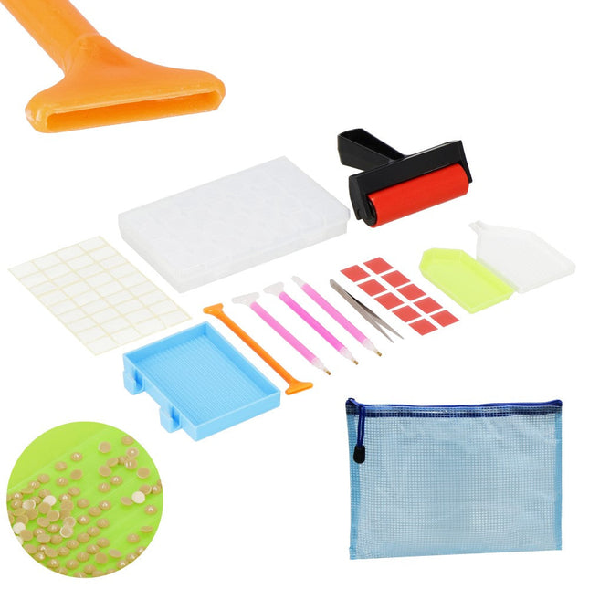 Diamond Painting | Diamond Painting Opbergdoos | Diamond Painting Accessoires | 22 Stuks