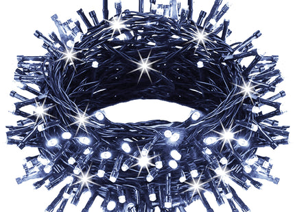 Kerstboomverlichting | met 1000 LED Lampjes | 50 M | Koel Wit | Inclusief Flitsfunctie