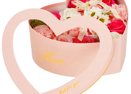Zeeprozen Eeuwige Roos - Geschenkdoos - Geschenkbloem - Valentijnsdag - Liefde - Hart