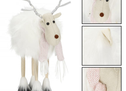 Kerstfiguur | Kerstrendier | Kerstversiering | 14 LED's | 48 cm