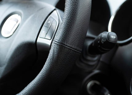 Carpassion Stuurhoes - Steering Cover - Leer - Ø 49-51 CM
