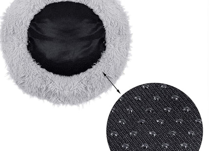 Hondenmand Donut | 120 cm | Grijs