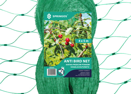 Vogelnet - Vogelgaas - Anti- Vogelnet - Ongedierte en Vogelbestrijding - 4 x 5 M