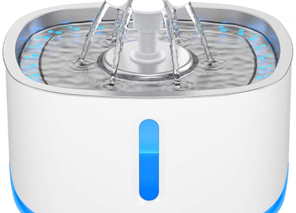 Waterdispencer - Voor Dieren - Verlicht - Fontein - Drinkbak - Waterbak - 2.5 L