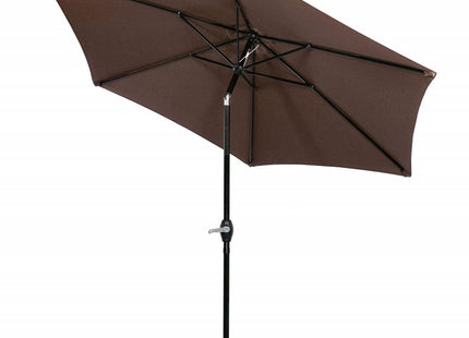 Parasol | Parasols | Kantelbaar | Met Ventilatie | Bruin | 250 cm
