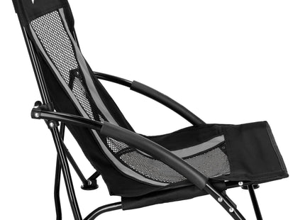 Campingstoel | Visstoel | Opvouwbaar | Zwart