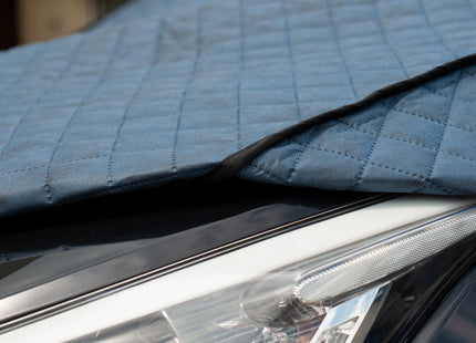 Pillow Autohoes - Beschermhoes - Waterdicht - Vorstbestendig - Maat XL - 3 laags - Blauw - 470-500 Cm