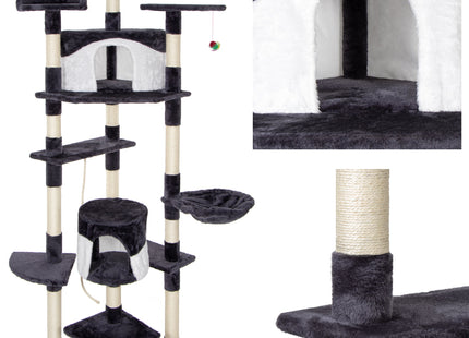 Krabpaal - 11 Etages - Voor Katten - Meubelbescherming - 203 cm