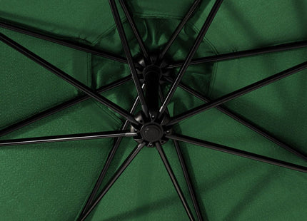 Zweef Parasol | Kantelbaar | Waterafstotend | Groen | Ø 300 cm