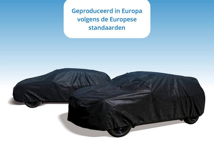 CarPassion Classic Autohoes - Beschermhoes - Waterdicht & Vorstbestendig - Maat XL - Zwart - 485 x 137 x 150 cm