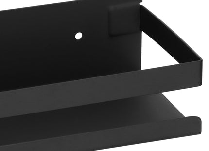 Doucherek | Badkamer Plank | Doucheplank | RVS | 30 cm | Zwart