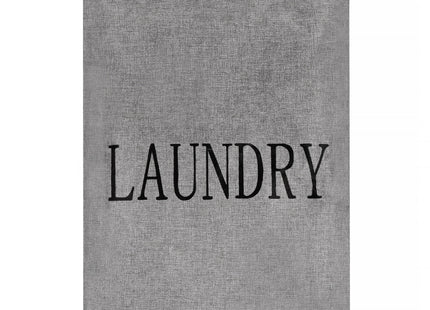 Wasmand - Opbergmand  - Kledingmand - Organizer - Handvatten - Laundry - Grijs