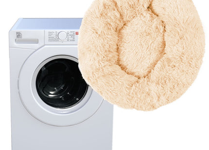 Hondenmand Donut | 90 cm | Ecru