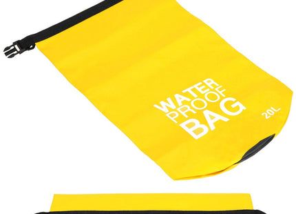 Drybag | Waterdichte Tas | 20 Liter | Geel